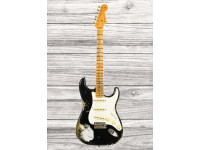 Fender Custom Shop 1957 Stratocaster Heavy Relic 1-Piece Quartersawn MN Black Fender Custom Shop 1957 Stratocaster Heavy Relic 1-Piece Quartersawn MN Black